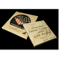 Custom Printed Round Absorbent Stone Coaster- In Single Box packaging